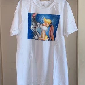 Bugs and Lola Looney Toons T Shirt